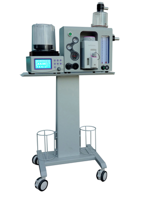 O2 + Air Manual Semi Gas Anesthesia Machine with Ventilator and 1000ml CO2 Absorbing Tank