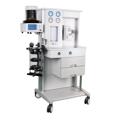 P-t F-t SIMV 65bpm Gas Anesthesia Machine with Ventilator and Hypoxic Guard System